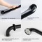 Kibi Circular 36-Inch Stainless Steel Grab Bar - Matte Black KGB1036MB - alternate 7